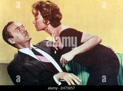 FRAGEN SIE EIN MÄDCHEN 1959 MGM Film mit Shirley MacLaine und David Niven Stockfoto