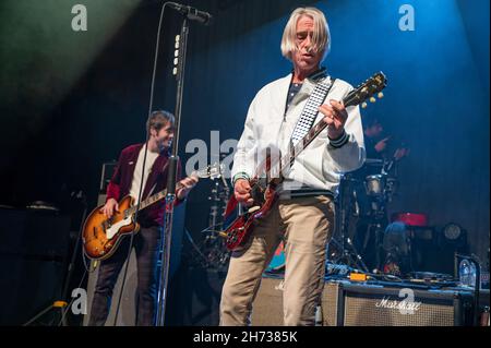 Liverpool, Großbritannien. 29th. November 2021. Paul Weller tritt bei Liverpools Eventim Olympia 2021 auf. 2021-11-19. Kredit: Gary Mather/Alamy Live Nachrichten Stockfoto