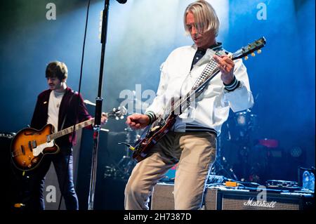 Liverpool, Großbritannien. 29th. November 2021. Paul Weller tritt bei Liverpools Eventim Olympia 2021 auf. 2021-11-19. Kredit: Gary Mather/Alamy Live Nachrichten Stockfoto