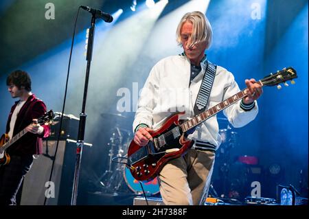 Liverpool, Großbritannien. 29th. November 2021. Paul Weller tritt bei Liverpools Eventim Olympia 2021 auf. 2021-11-19. Kredit: Gary Mather/Alamy Live Nachrichten Stockfoto