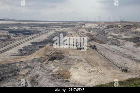 Tagebau Inden Stockfoto