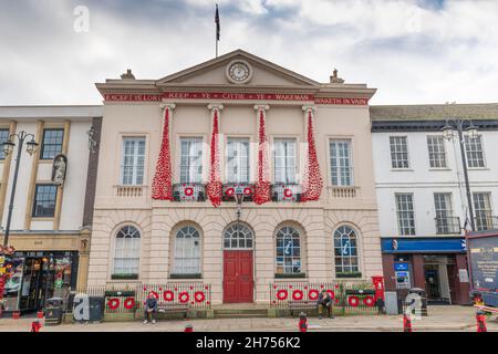 Rathaus Von Ripon Stockfoto