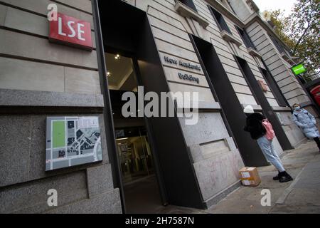 London School of Economics Neues akademisches Gebäude, LSE, Holborn. Die London School of Economics and Political Science ist eine öffentliche Forschungsuniversität Stockfoto