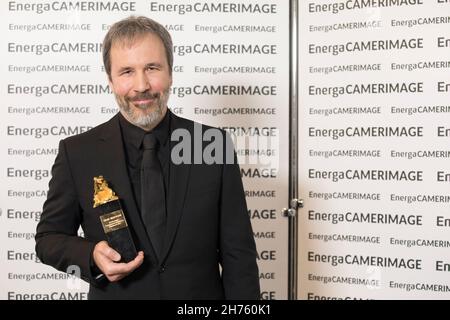 Torun, Polen, 20th. November 2021. Internationales Filmfestival EnergaCAMERIMAGE. Im Bild: Denis Villeneuve © Piotr Zajac/Alamy Live News Stockfoto