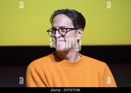 Torun, Polen, 20th. November 2021. Internationales Filmfestival EnergaCAMERIMAGE. Im Bild: Cary Fukunaga © Piotr Zajac/Alamy Live News Stockfoto