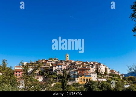 ALPES-MARITIMES (06), REGIONALER NATURPARK PREALPES D'AZUR, GATTIERES Stockfoto