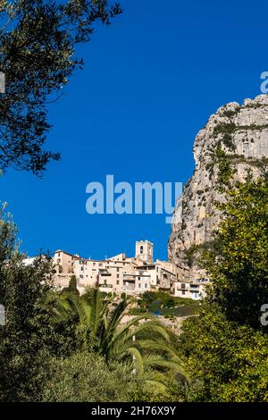 ALPES-MARITIMES (06), REGIONALER NATURPARK PREALPES D'AZUR, SAINT-JEANNET Stockfoto