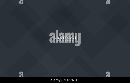 Dunkler Hintergrund Überlappt Abstraktes Schwarzgrau Stock Vektor