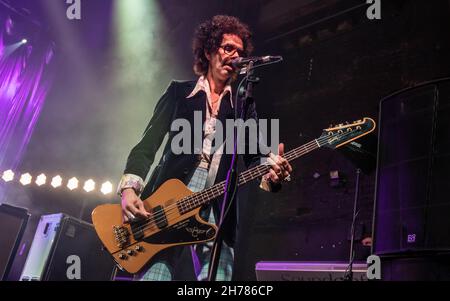 The Darkness an der Academy O2, Bournemouth, Großbritannien. 20.11.2021. Kredit: Charlie Raven/Alamy Live Nachrichten Stockfoto