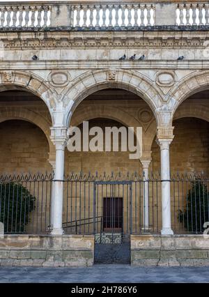 Antigua Casa del Cabildo museo Arqueológico en Jerez de la Frontera, Altes Haus des Archäologischen Museums von Cabildo Stockfoto