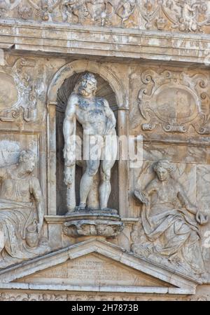 Antigua Casa del Cabildo museo Arqueológico en Jerez de la Frontera, Altes Haus des Archäologischen Museums von Cabildo Stockfoto