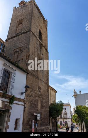 Iglesia de San Dionisio en Jerez de la Frontera / Kirche San Dionisio in Jerez de la Frontera Stockfoto