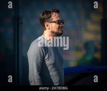 Stadio Oreste Granillo, Reggio Calabria, Italien, 21. November 2021, Gallo Luca Präsident von Reggina während der Reggina 1914 gegen US Cremonese - Ital Football Championship League BKT Stockfoto