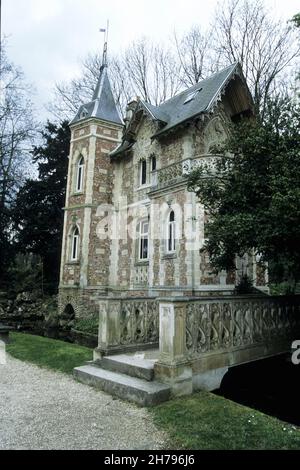 DUMAS Alexandre (VATER PERE) (DAVY de La PAILLETERIE DUMAS Alexandre) Chateau de Montecristo - Datum: 20010105 ©Archives-Zephyr/Opale.photo *** Lokal Stockfoto