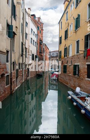 Rio della Misericordia im Distrikt Cannaregio, Venedig, Italien Stockfoto