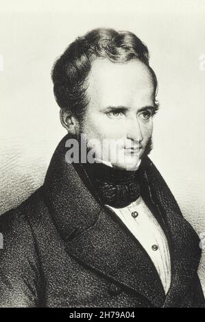 Alfred De VIGNY ©Archives-Zephyr/Opale.photo *** Ortsüberschrift *** Stockfoto