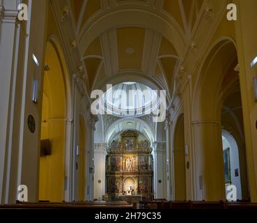 Santa Maria Co-Kathedrale. Guadalajara, Spanien. Stockfoto