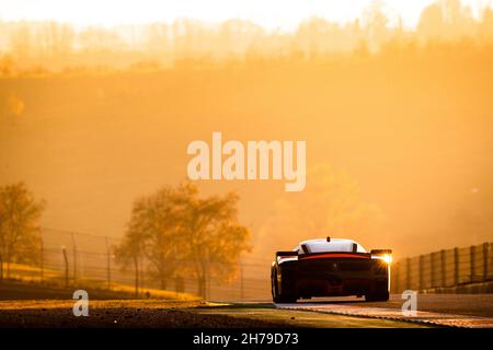 Ferrari FXX während des Ferrari Finali Mondiali in Mugello vom 16. Bis 21. November 2021 auf dem Kurs von Mugello im italienischen Mugello - Foto Antonin Vincent / DPPI Stockfoto