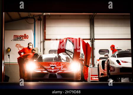 Ferrari FXX während des Ferrari Finali Mondiali in Mugello vom 16. Bis 21. November 2021 auf dem Kurs von Mugello im italienischen Mugello - Foto Antonin Vincent / DPPI Stockfoto