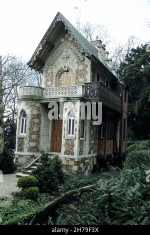 DUMAS Alexandre (VATER PERE) (DAVY de La PAILLETERIE DUMAS Alexandre) Chateau de Montecristo - Datum: 20010105 ©Archives-Zephyr/Opale.photo *** Ortsüberschrift *** Stockfoto