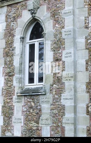 DUMAS Alexandre (VATER PERE) (DAVY de La PAILLETERIE DUMAS Alexandre) Chateau de Montecristo - Datum: 20010105 ©Archives-Zephyr/Opale.photo *** Ortsüberschrift *** Stockfoto