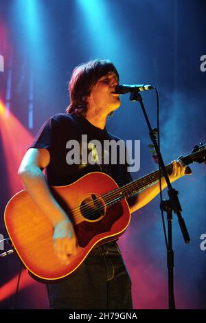 Starsailor auf der Bühne während des ‘MTV Five Night Stand’ Concert im Ocean in Hackney, London, Großbritannien. 18th. April 2001 Stockfoto