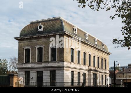 Gebäude der Chelsea Waterworks Company, Pimlico, London Stockfoto