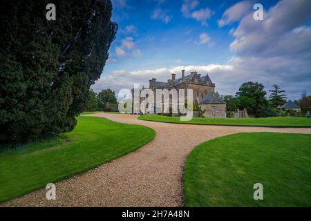 Beaulieu Palace House, Heimat von Barons Montagu, Beaulieu, Hampshire, England, Großbritannien Stockfoto