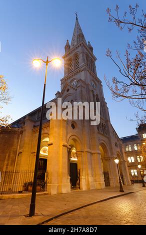 Die Kirche Saint Joseph des Nations wurde 1867-74 im römischen Stil erbaut. Paris. Frankreich Stockfoto