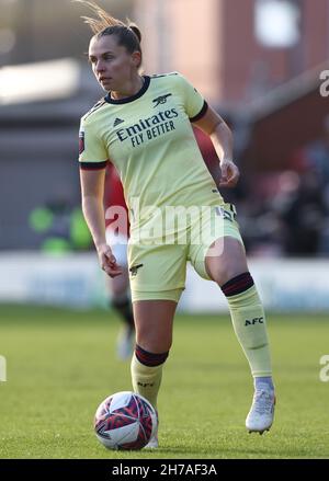 Leigh, Großbritannien. 21st. November 2021. NOELL Maritz von Arsenal während des Spiels der FA Women's Super League im Leigh Sports Village, Leigh. Bildnachweis sollte lauten: Darren Staples/Sportimage Credit: Sportimage/Alamy Live News Stockfoto