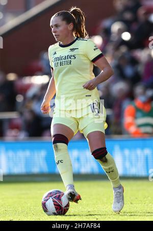 Leigh, Großbritannien. 21st. November 2021. NOELL Maritz von Arsenal während des Spiels der FA Women's Super League im Leigh Sports Village, Leigh. Bildnachweis sollte lauten: Darren Staples/Sportimage Credit: Sportimage/Alamy Live News Stockfoto