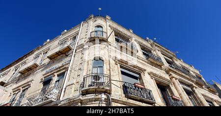 Das Imperial Hotel ist ein Gebäude aus dem 19th. Jahrhundert in der Nähe des Jaffa-Tores in der Altstadt von Jerusalem. Stockfoto