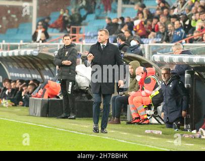 Genua, Italien. 22nd. November 2021. Italienische Serie A, CFC Genua und AS Roma Credit: Nderim Kaceli/Alamy Live News Stockfoto