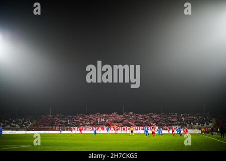 Stadio Brianteo, Monza (MB), Italien, 21. November 2021, AC Monza Fans während AC Monza gegen Como 1907 - Italienische Fußball-Liga BKT Stockfoto