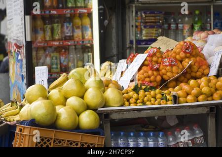 Markt in Chenghuang Miao, China, Shanghai Stockfoto