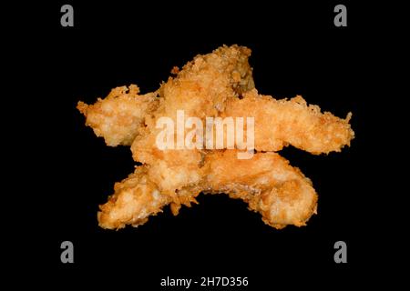Gebratener Fisch Stockfoto