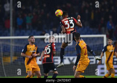 Genua, Italien. 21st. November 2021. Hernani während der Serie A - 13^ Giornata vs Genua in Rom. (Foto: Andrea Amato/Pacific Press) Quelle: Pacific Press Media Production Corp./Alamy Live News Stockfoto