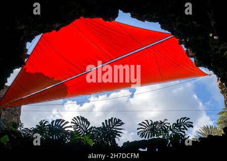 Jameos del Agua von César Manrique (Lanzarote/Spanien) Stockfoto