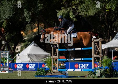 Paul O'Shea auf der Chanceloress in Monterrey, Mexiko Stockfoto