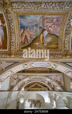 Kapelle Don Luis de Lucena. Guadalajara, Spanien. Stockfoto