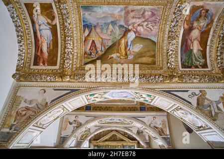 Kapelle Don Luis de Lucena. Guadalajara, Spanien. Stockfoto