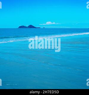 Marlin Bay Beach, in der Nähe von Cairns, Queensland, Australien Stockfoto