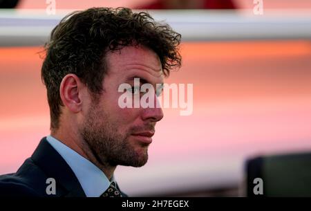 Aktenfoto vom 09-12-2019 von Mark Cavendish, der sagte, er sei „überwältigt“ von der Unterstützung und den guten Wünschen, die er erhalten habe, nachdem er bei einem Unfall während des Genter Six Day Track-Events am Sonntagabend eine kollabierte Lunge und zwei gebrochene Rippen erlitten hatte. Ausgabedatum: Montag, 22. November 2021. Stockfoto