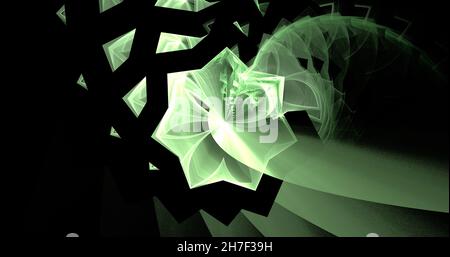 Abstrakt fractal Abbildung nützlich als Hintergrund Stockfoto