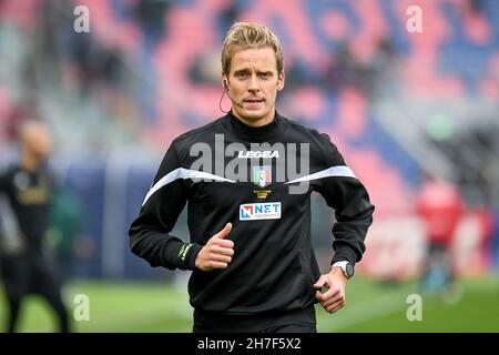 Bologna, Italien. 21st. November 2021. Schiedsrichter Daniele Chiffi Porträt während Bologna FC vs Venezia FC, italienische Fußballserie A Spiel in Bologna, Italien, November 21 2021 Quelle: Independent Photo Agency/Alamy Live News Stockfoto