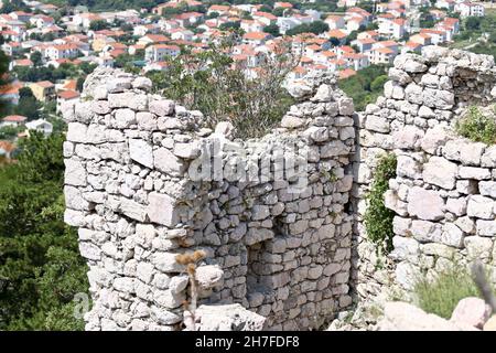 Tiryns Mycenaean archäologische Stätte in Griechenland Stockfoto