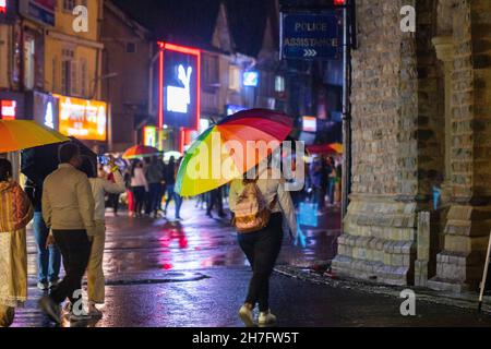 Niederschlag in Shimla Stockfoto