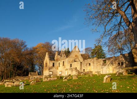 Die hl. Birgitta's Kirk in Dalgety Bay Fife in Schottland. Stockfoto