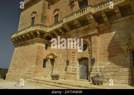 Selmun Palace in der Nähe von Mellieha, Malta, Europa Stockfoto