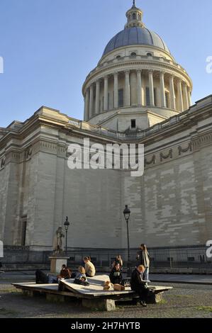 FRANKREICH. PARIS (75) 5E ARR. PANTHEON-PLATZ Stockfoto